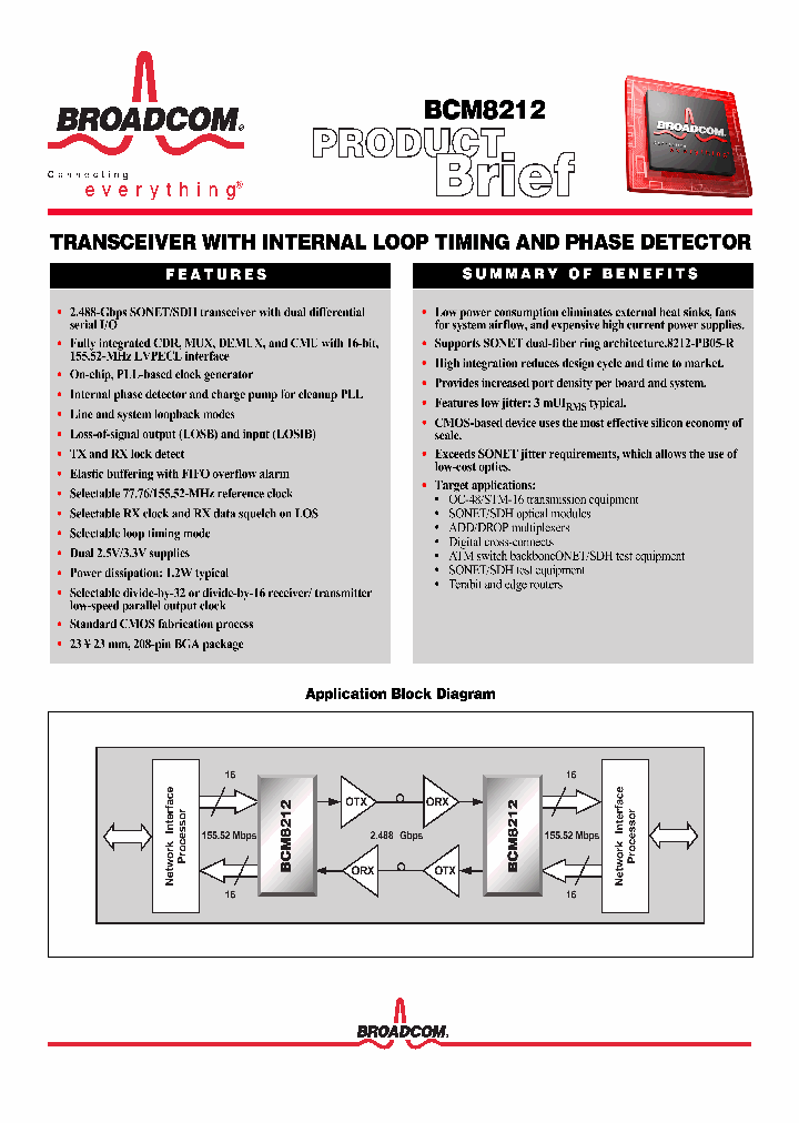 BCM8212_1218245.PDF Datasheet