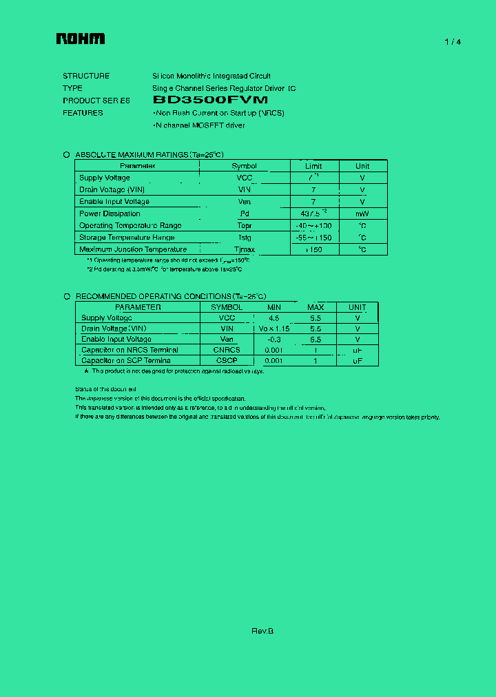 BD3500FVM_1124400.PDF Datasheet