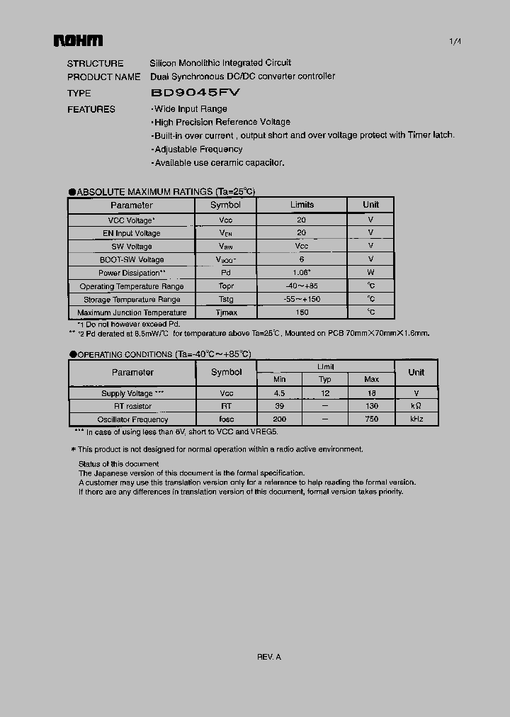 BD9045FV_1159012.PDF Datasheet