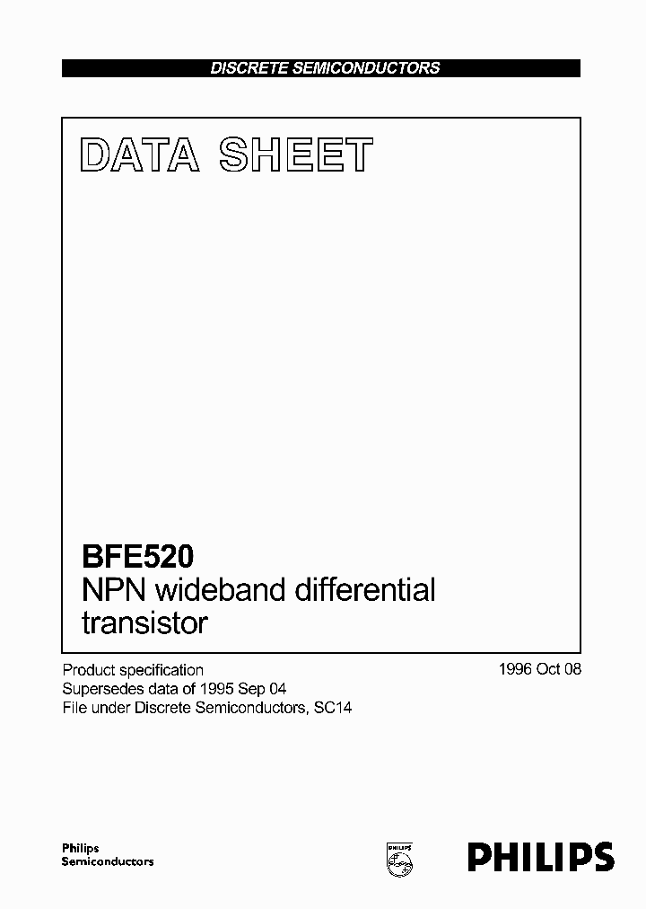BFE520_1219141.PDF Datasheet