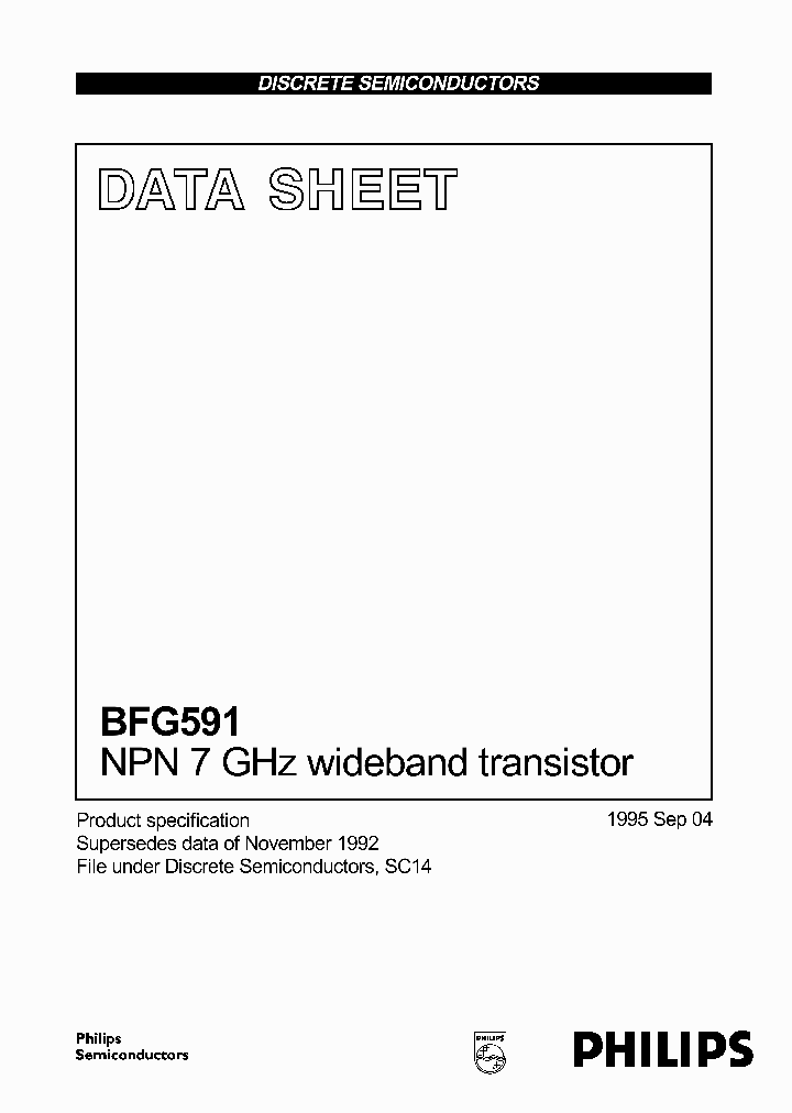 BFG591_1127678.PDF Datasheet