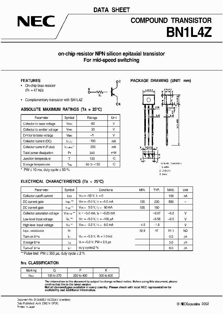 BN1L4Z_1219959.PDF Datasheet