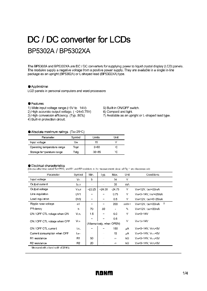 BP5302XA_1220025.PDF Datasheet