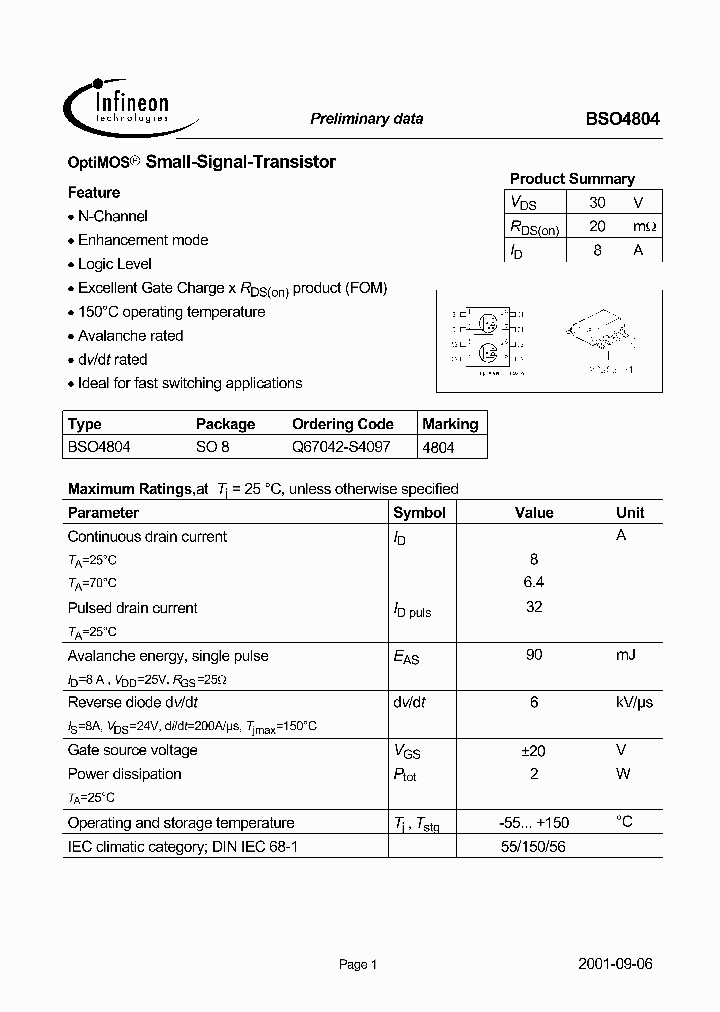 BSO4804_1037609.PDF Datasheet