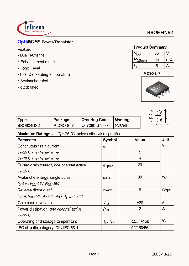 BSO604NS2_1220684.PDF Datasheet