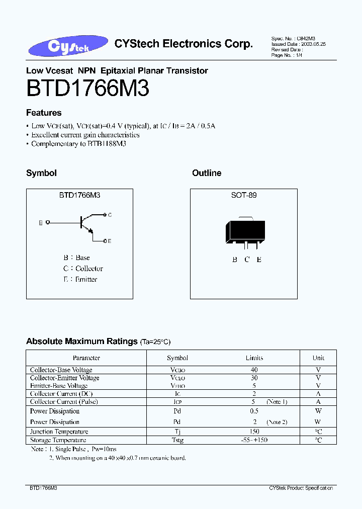 BTD1766M3_1221215.PDF Datasheet