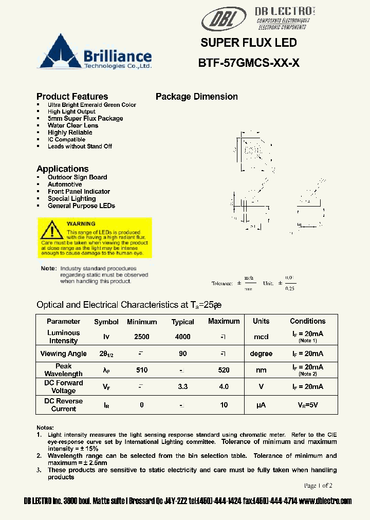 BTF-57GMCS-XX-S_1165580.PDF Datasheet