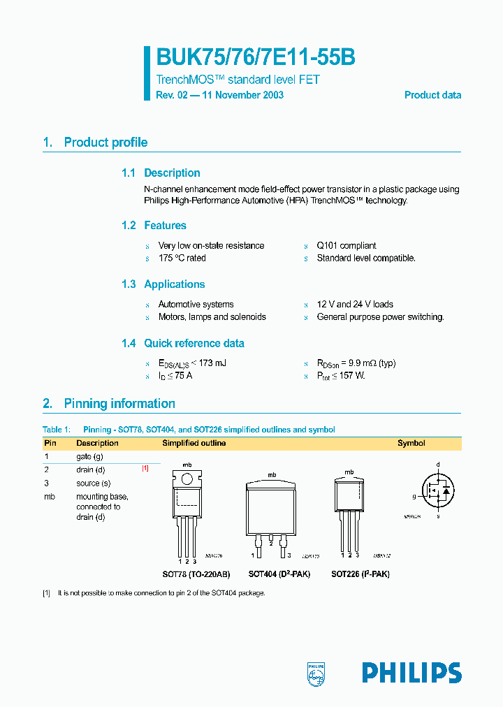 BUK7E11-55B_1222004.PDF Datasheet