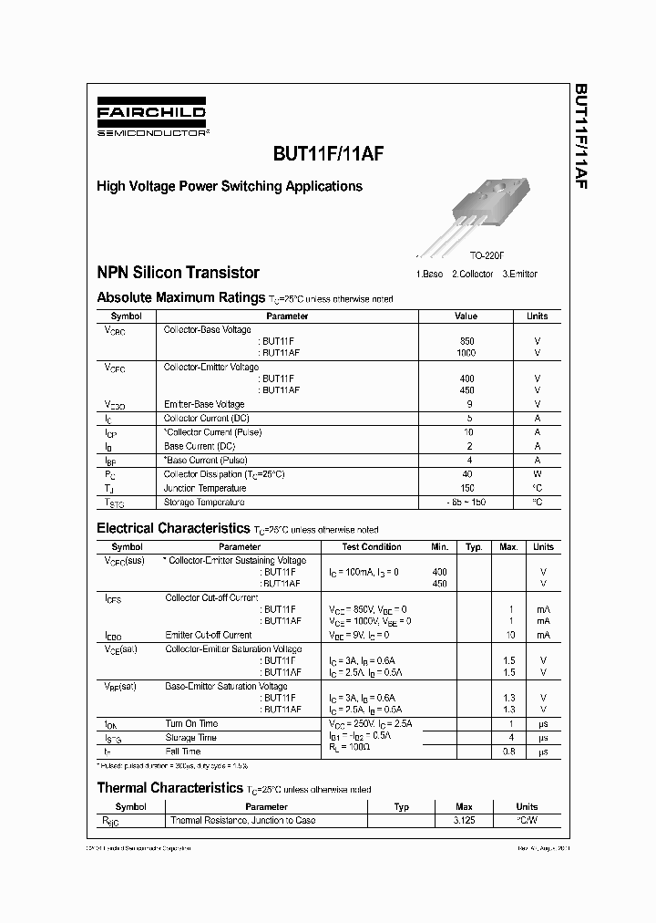 BUT11F_1222254.PDF Datasheet