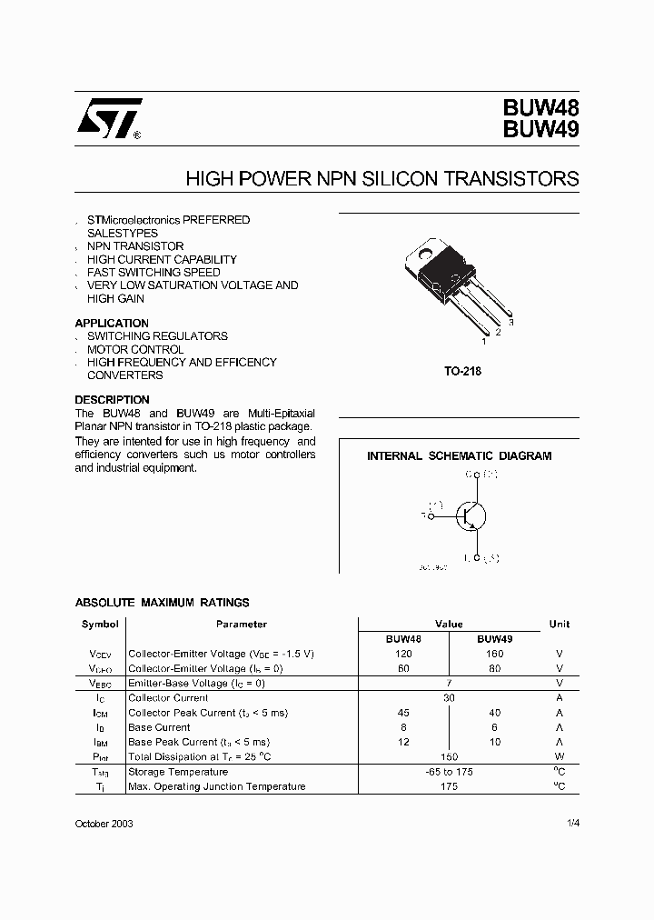 BUW49_1222324.PDF Datasheet