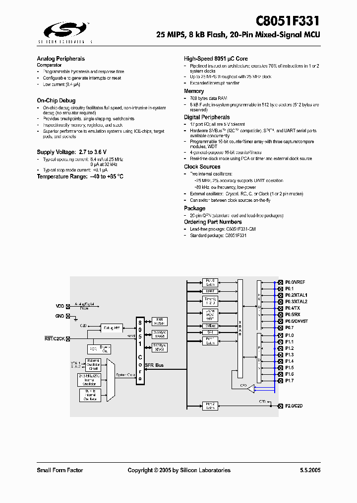 C8051F331-GM_1223776.PDF Datasheet
