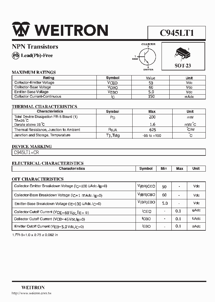 C945LT1_1223811.PDF Datasheet