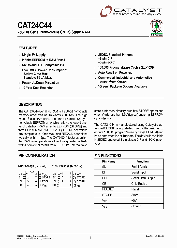 CAT24C44PI-TE13_874416.PDF Datasheet