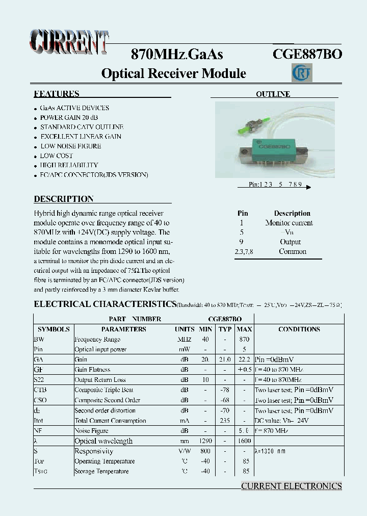 CGE887BO_1226035.PDF Datasheet