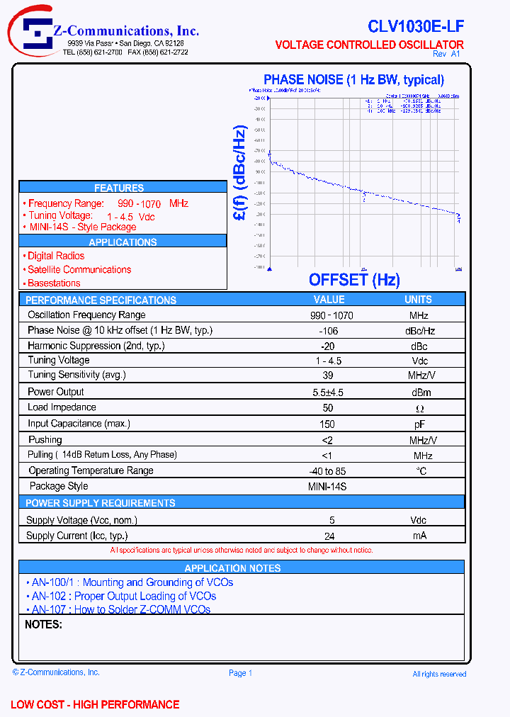 CLV1030E-LF_1077852.PDF Datasheet