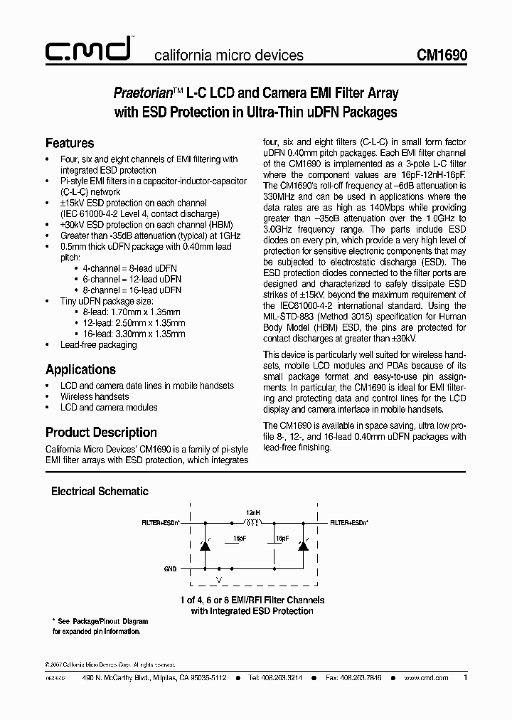 CM1690-08DE_1226798.PDF Datasheet