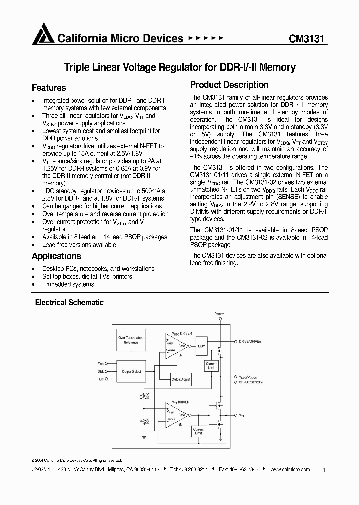 CM3131-11SH_1226906.PDF Datasheet