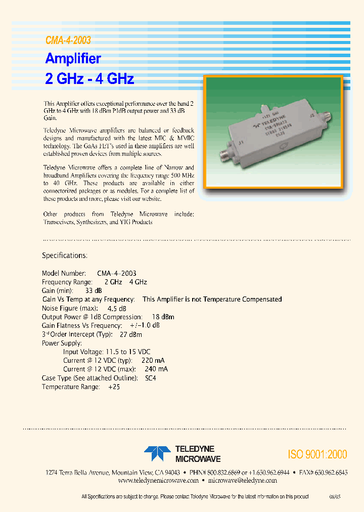 CMA-4-2003_1227154.PDF Datasheet