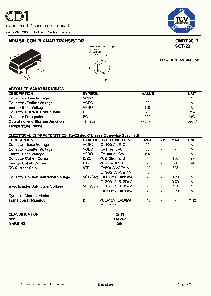 CMBT9013_1227186.PDF Datasheet