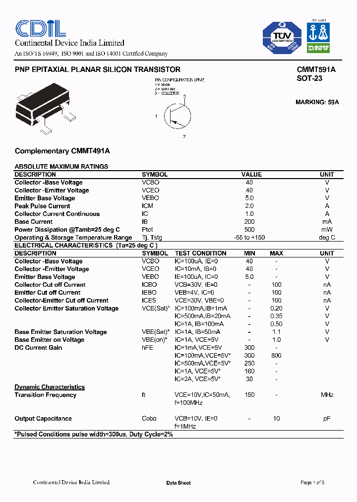 CMMT591A_1175909.PDF Datasheet