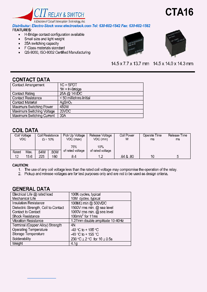 CTA161HS12VDC80_1229288.PDF Datasheet