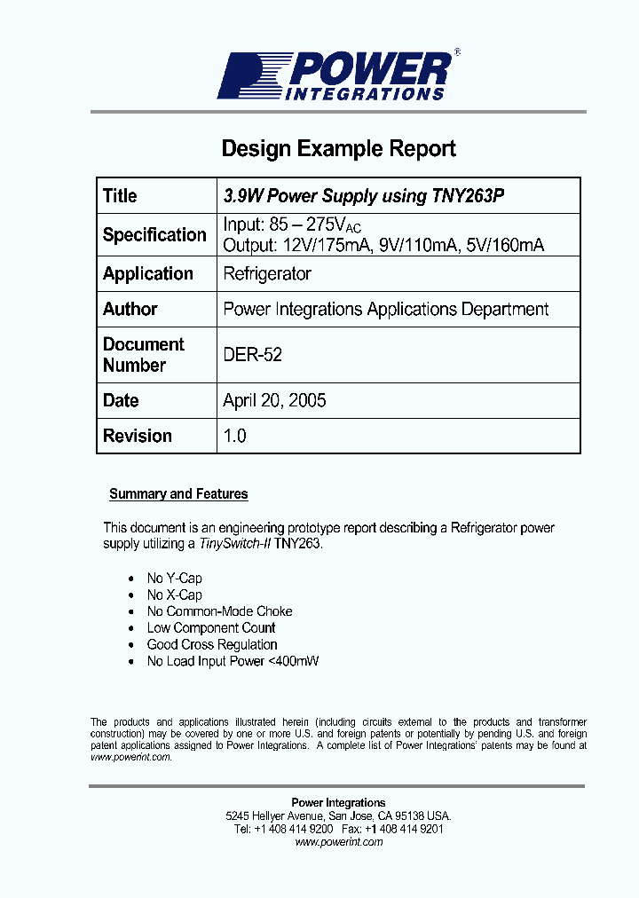 DER-52_1232171.PDF Datasheet