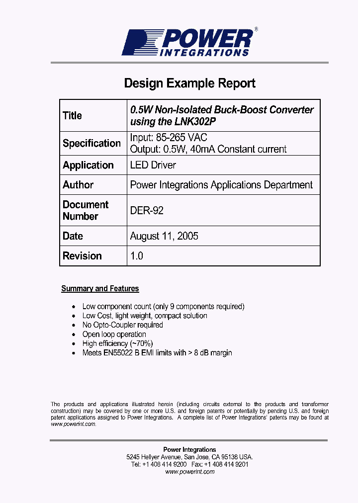 DER-92_1232181.PDF Datasheet