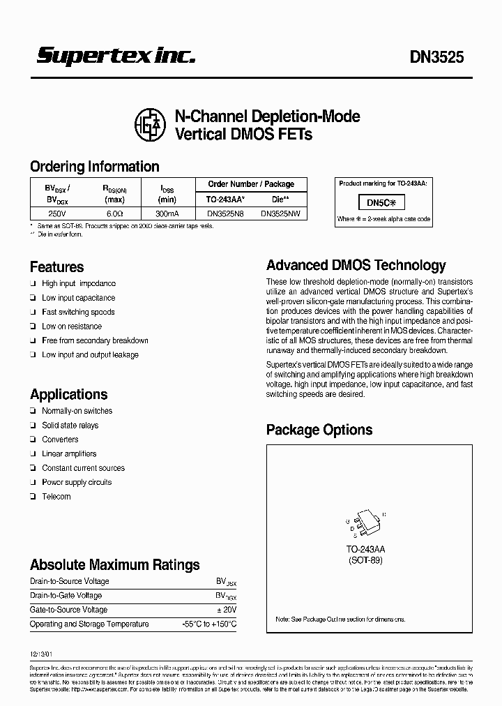 DN3525NW_1233544.PDF Datasheet