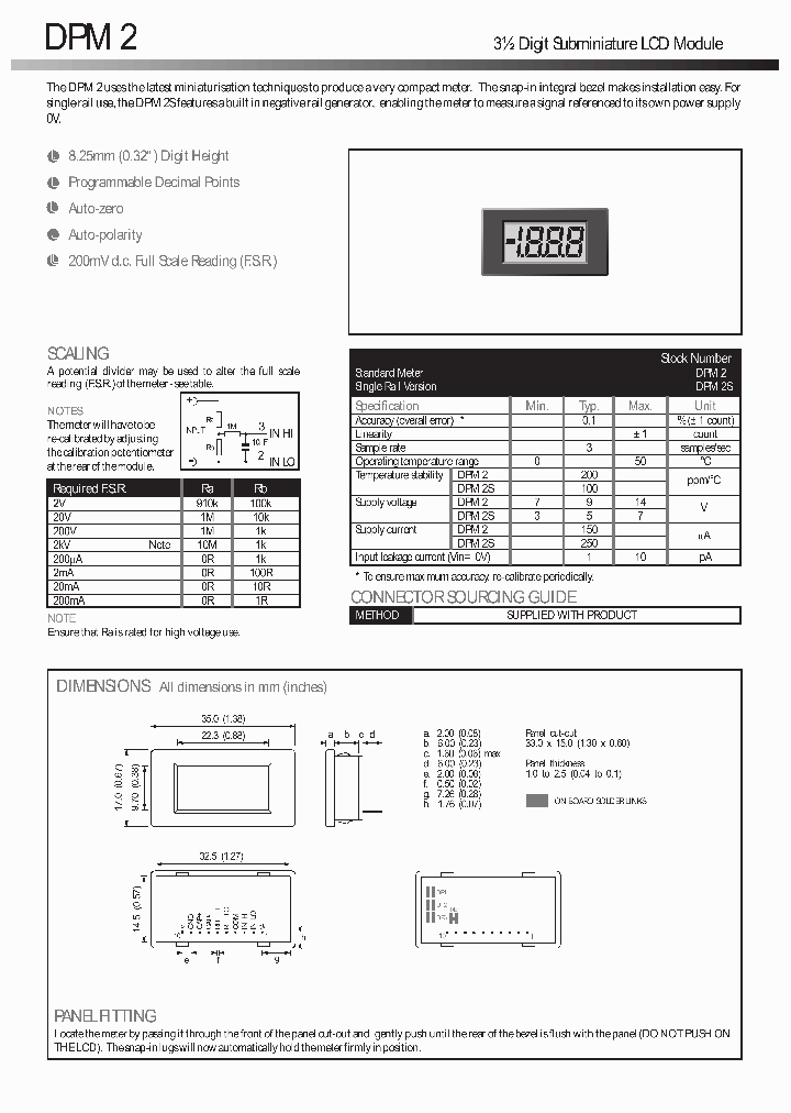 DPM2_1233690.PDF Datasheet