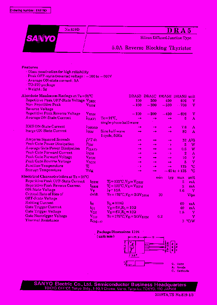 DRA5_1233771.PDF Datasheet