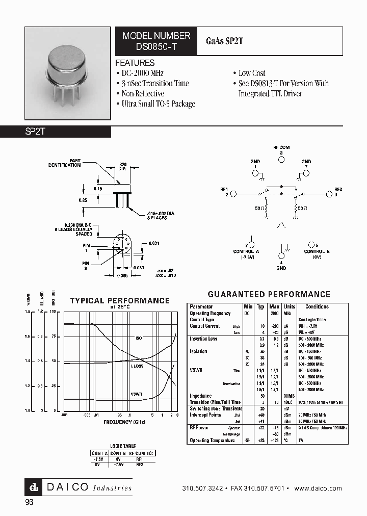 DS0850-T_1233842.PDF Datasheet