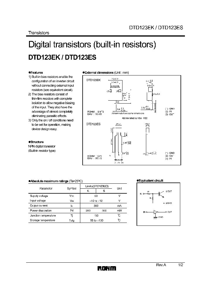 DTD123ES_1235234.PDF Datasheet