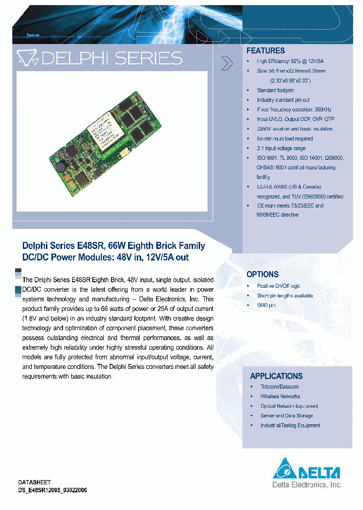 E48SR12005_1119413.PDF Datasheet