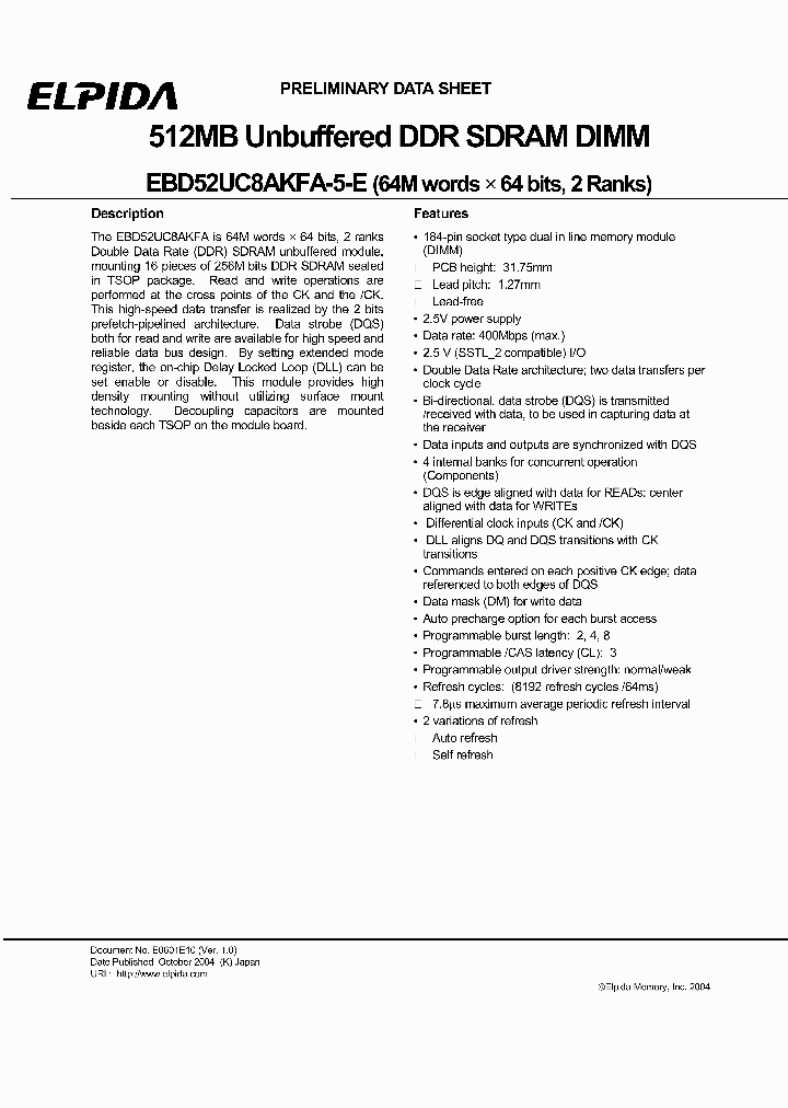 EBD52UC8AKFA-5C-E_1235653.PDF Datasheet