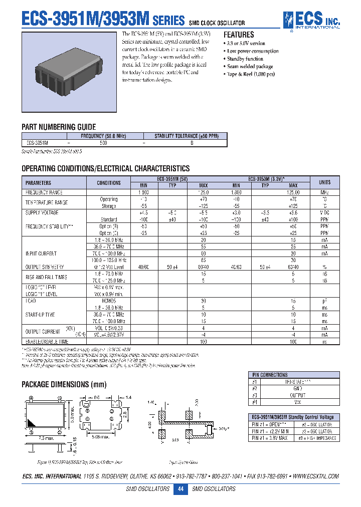 ECS-3951M_1102735.PDF Datasheet