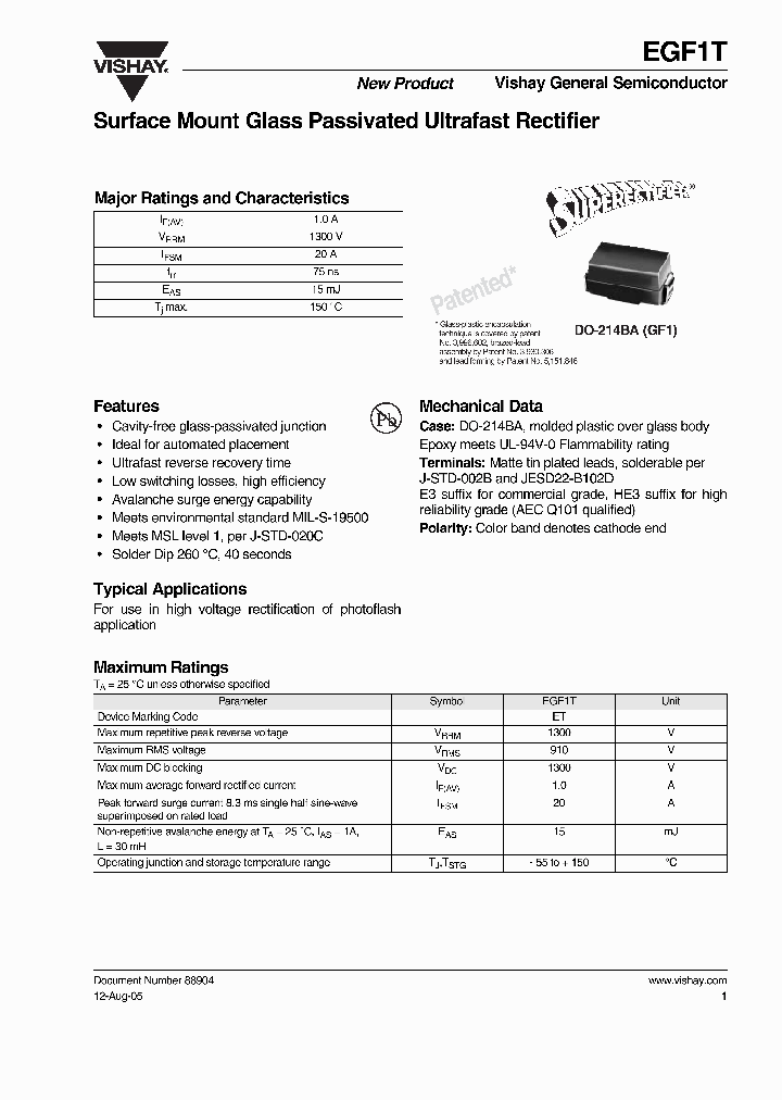 EGF1T_1236171.PDF Datasheet