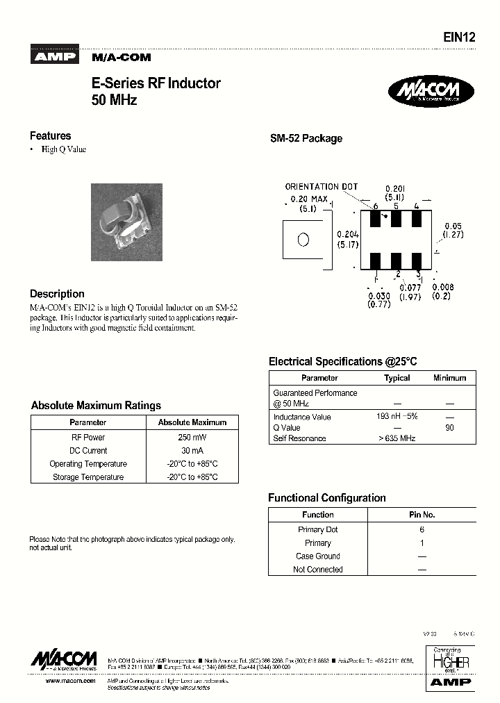 EIN12_1236249.PDF Datasheet