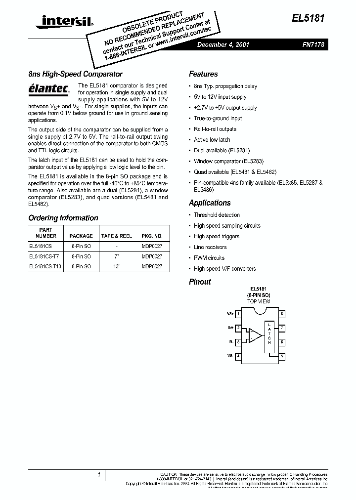 EL5181_1045147.PDF Datasheet