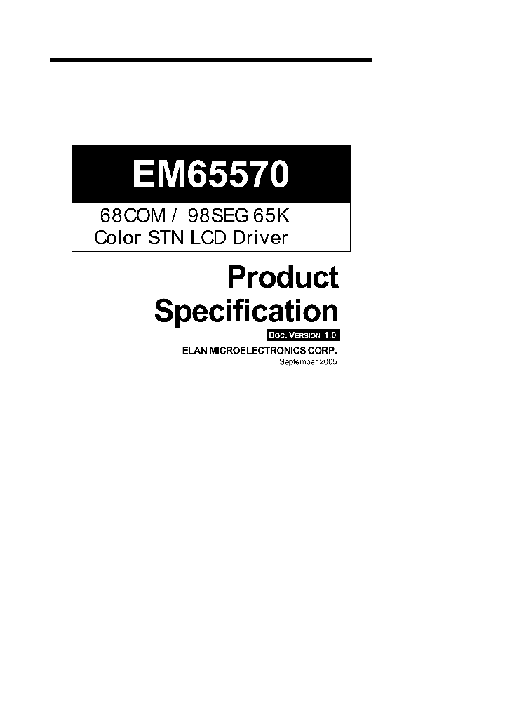EM65570AGH_1237011.PDF Datasheet