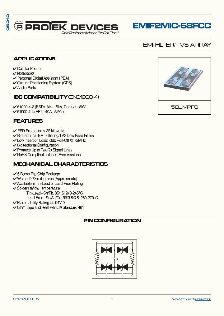 EMIF2MIC68FCC_1237253.PDF Datasheet