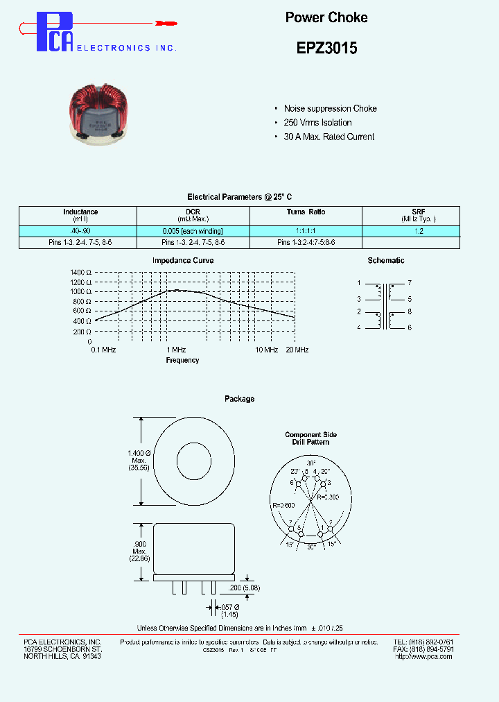 EPZ3015_1101623.PDF Datasheet