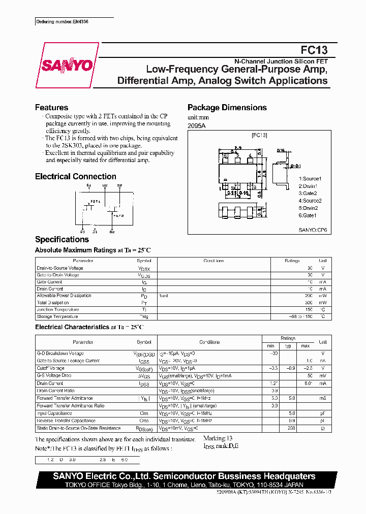 FC13_1160001.PDF Datasheet