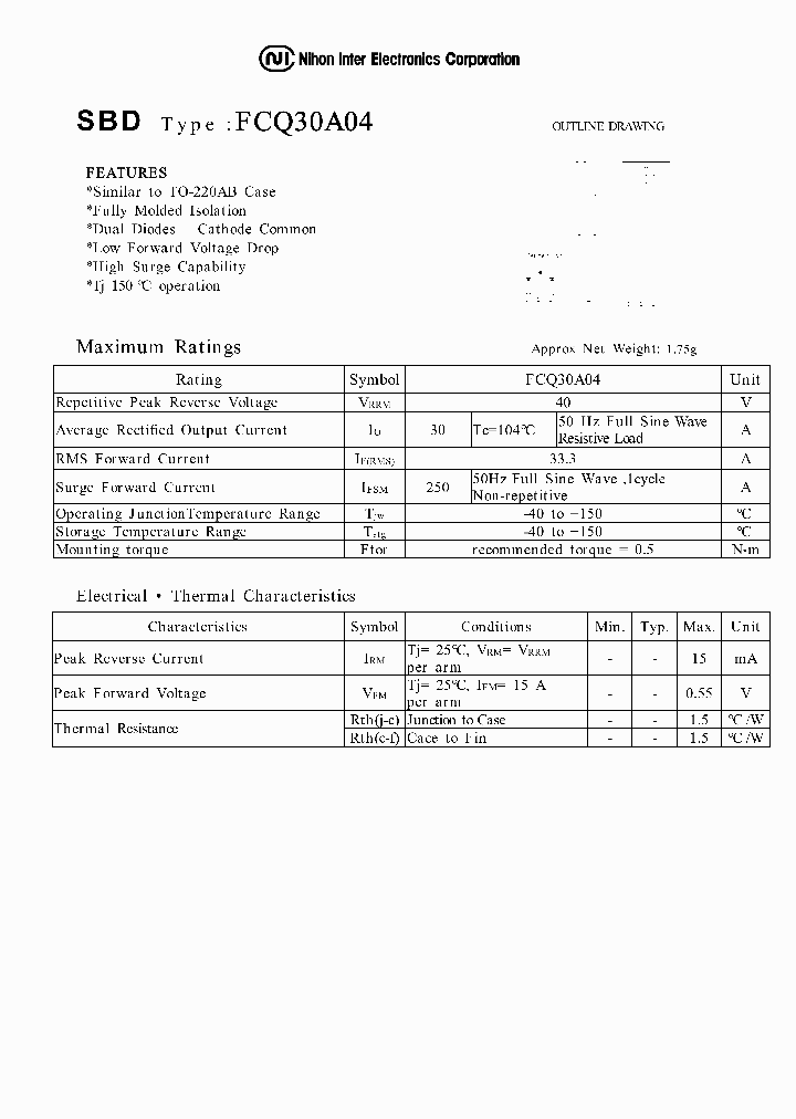 FCQ30A04_1239111.PDF Datasheet