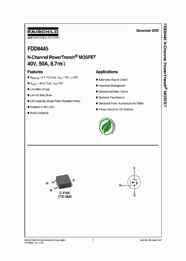 FDD8445_1133827.PDF Datasheet