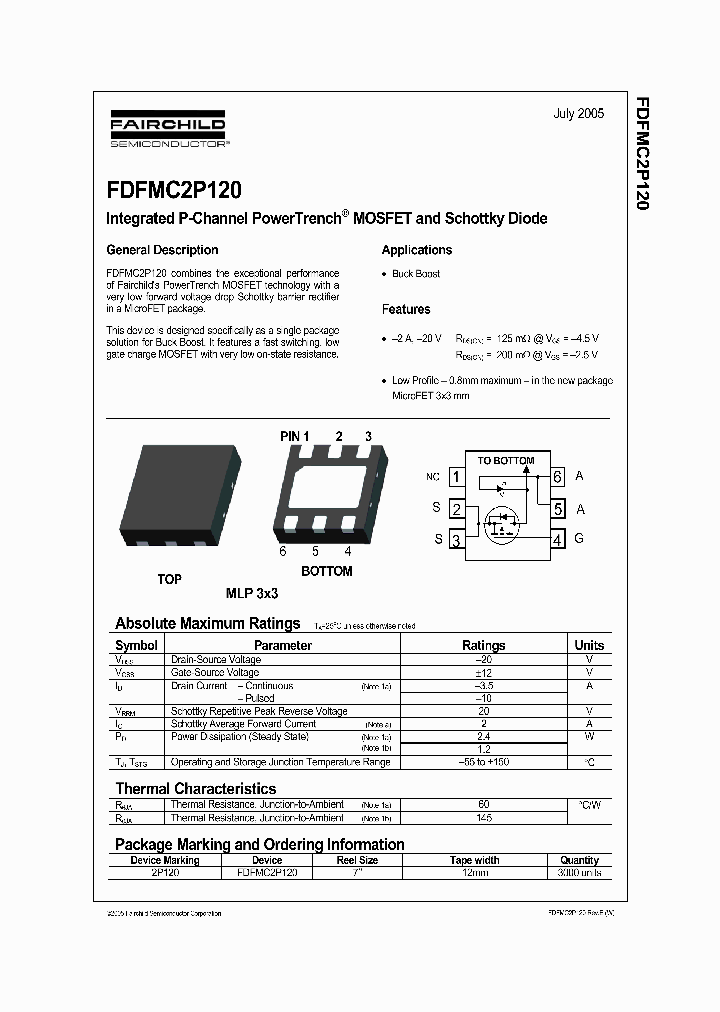 FDFMC2P120_1178946.PDF Datasheet