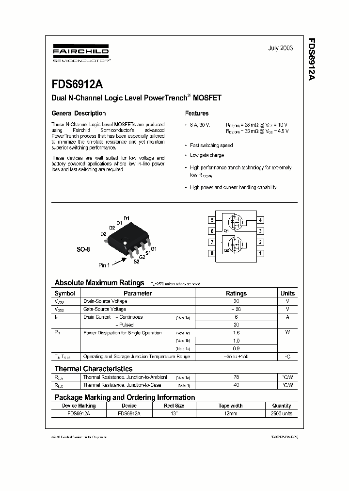 FDS6912A03_1239743.PDF Datasheet