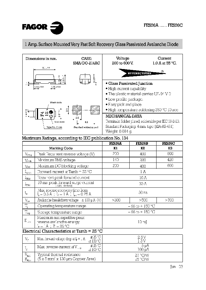 FES26A_1090586.PDF Datasheet