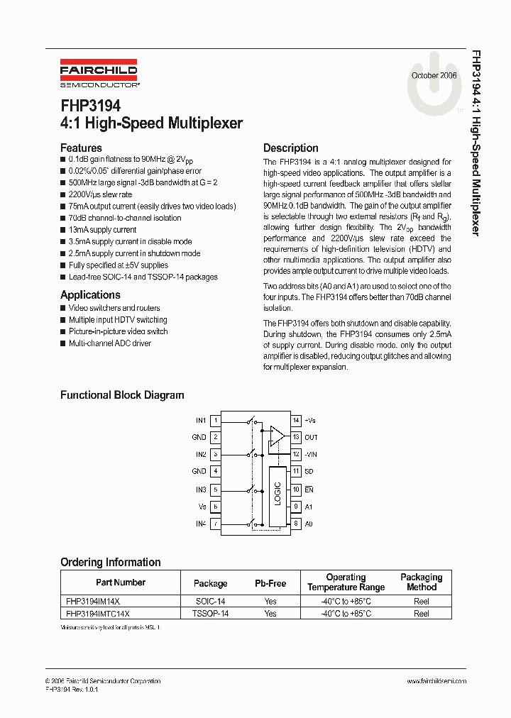 FHP31940610_1240190.PDF Datasheet