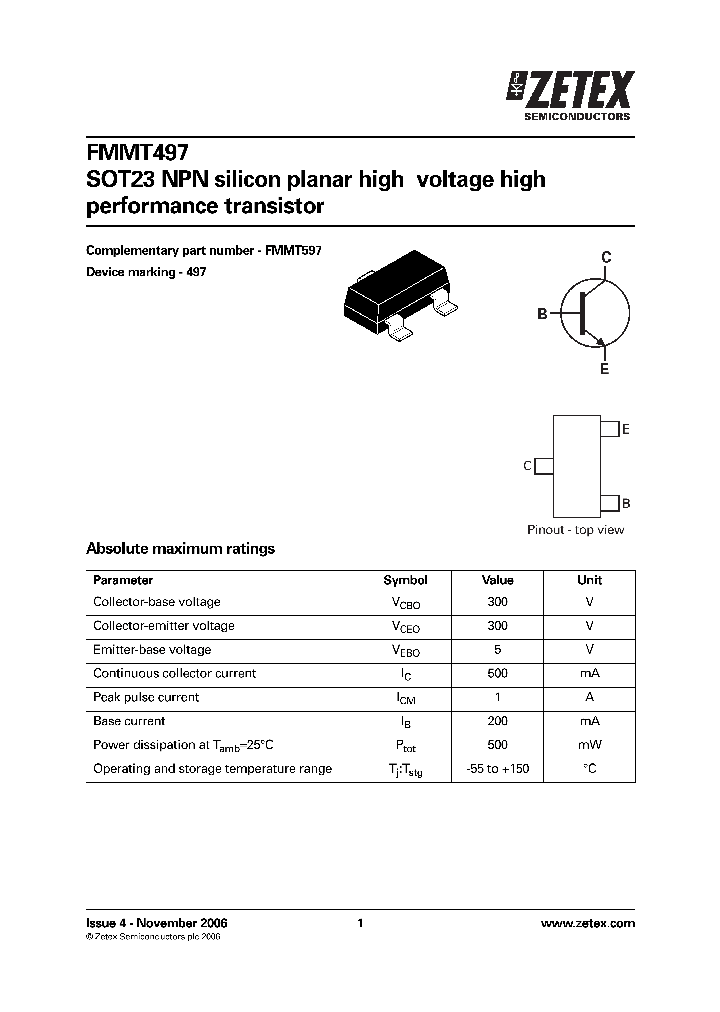 FMMT49706_1241028.PDF Datasheet