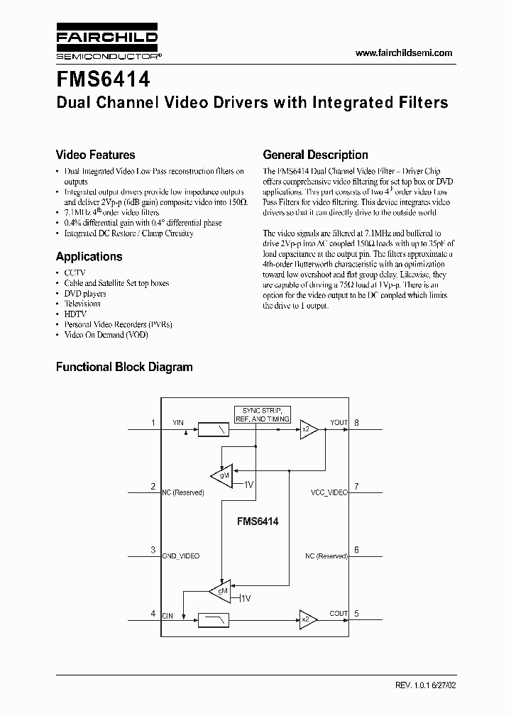 FMS6414CSX_1241139.PDF Datasheet
